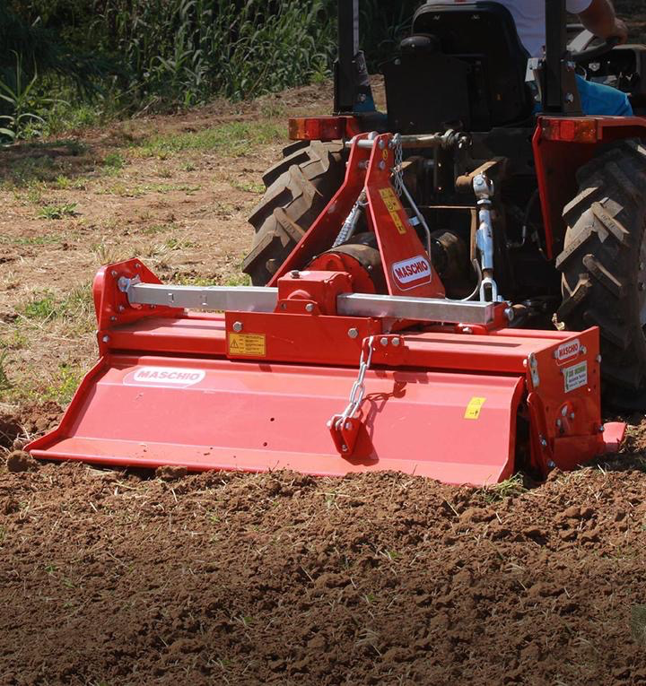 Grondfrees Tractor